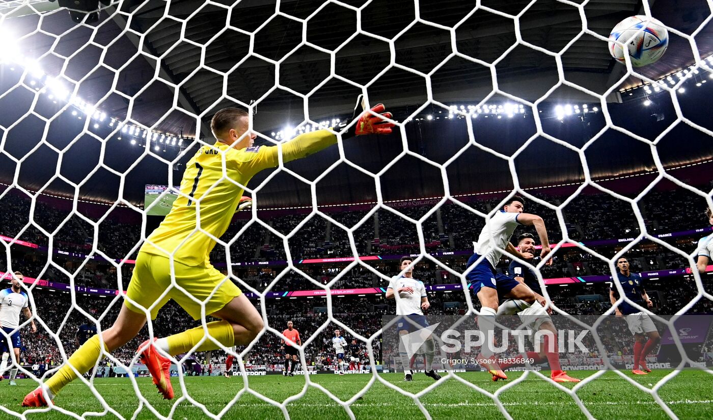 Qatar Soccer World Cup England - France