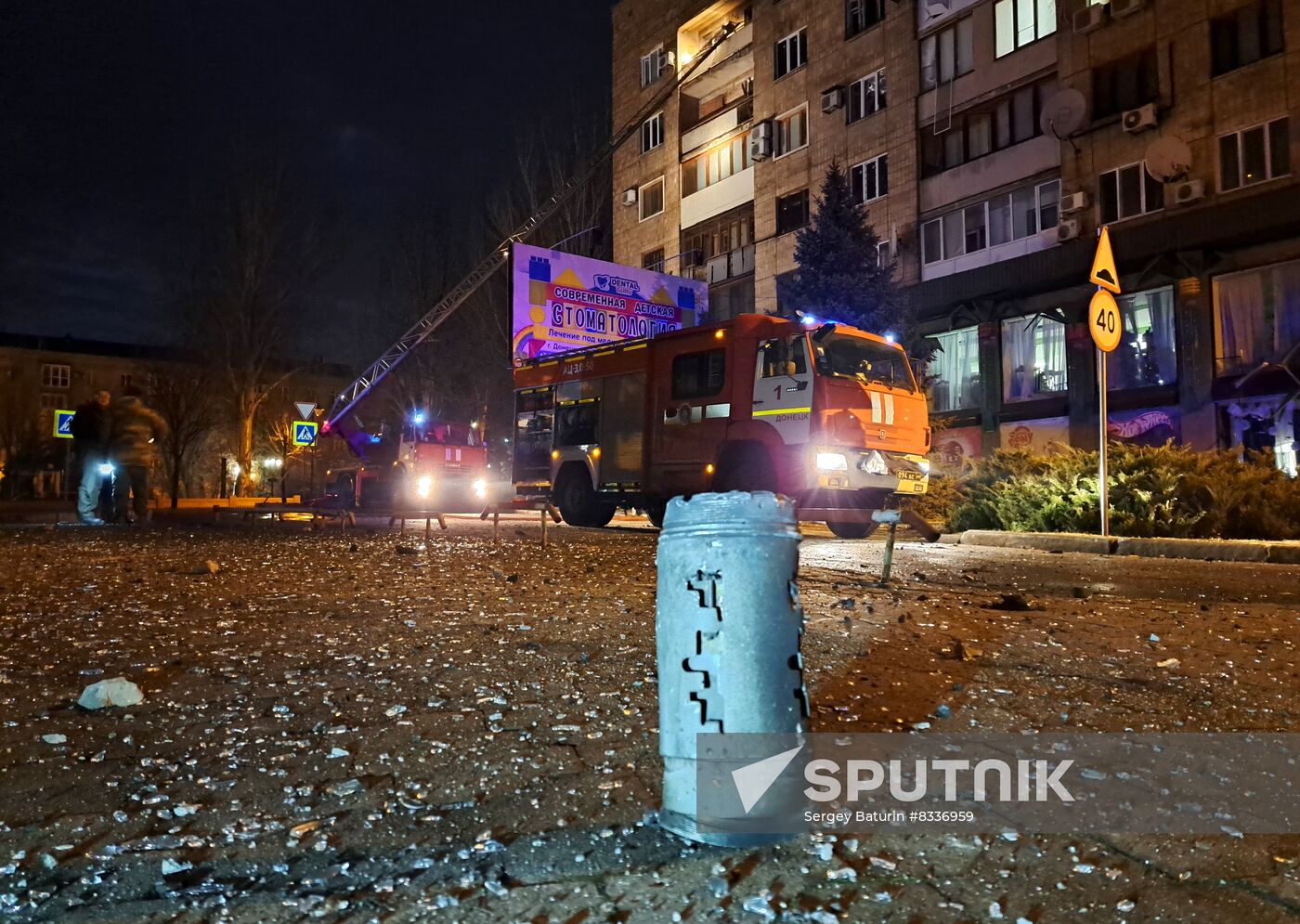 Russia Ukraine Military Operation Donetsk Shelling
