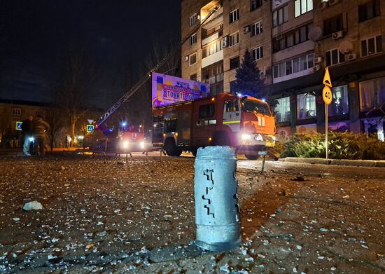 Russia Ukraine Military Operation Donetsk Shelling