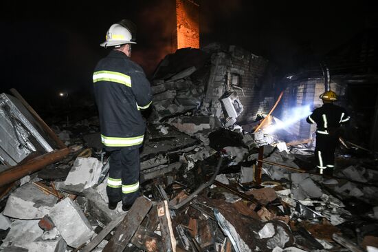 Russia Ukraine Military Operation Shelling