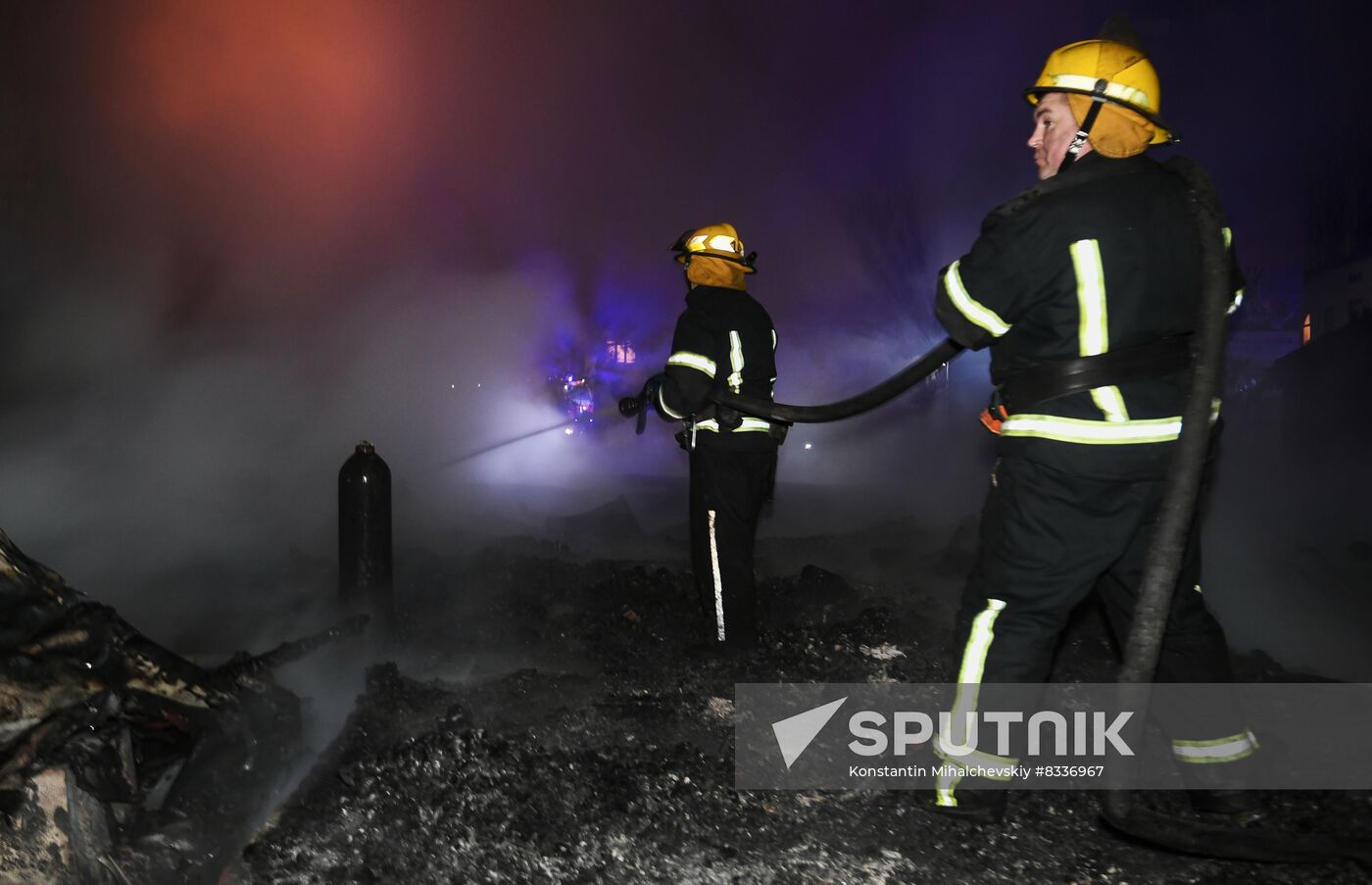 Russia Ukraine Military Operation Shelling