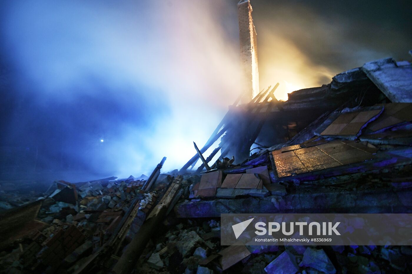 Russia Ukraine Military Operation Shelling