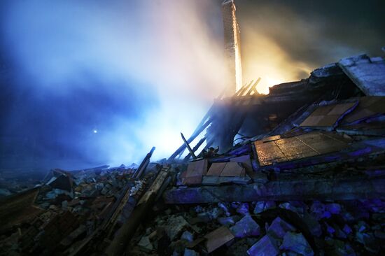 Russia Ukraine Military Operation Shelling