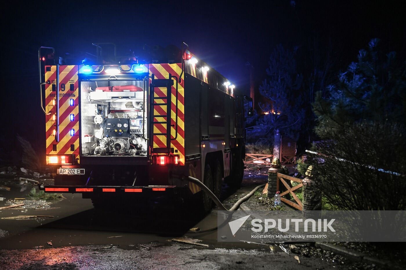 Russia Ukraine Military Operation Shelling