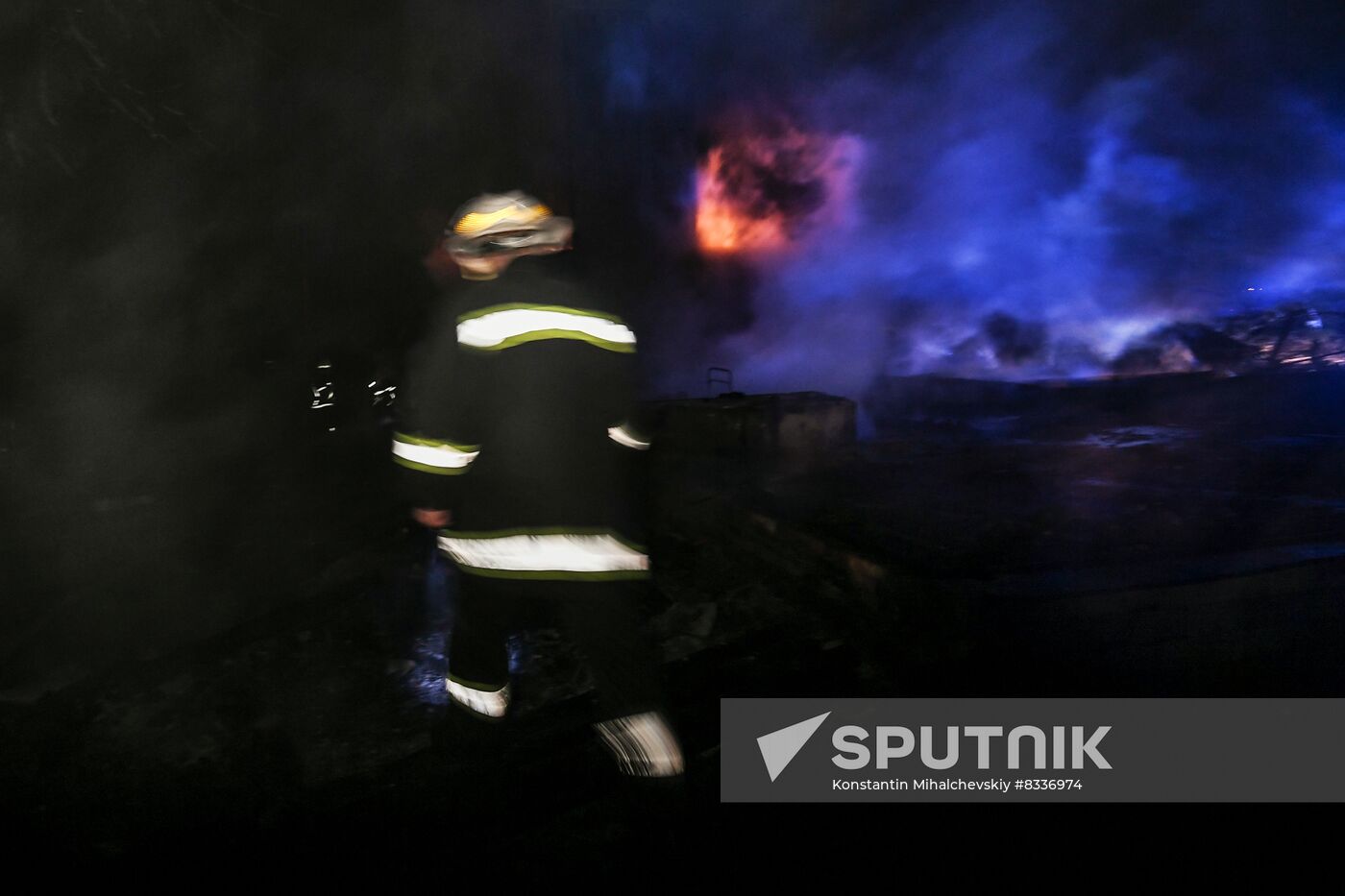 Russia Ukraine Military Operation Shelling
