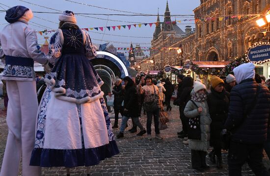 Russia New Year Season Preparations