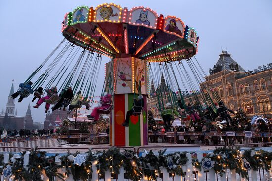 Russia New Year Season Preparations