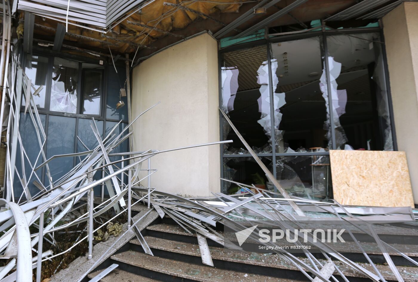 Russia Ukraine Military Operation Donetsk Shelling