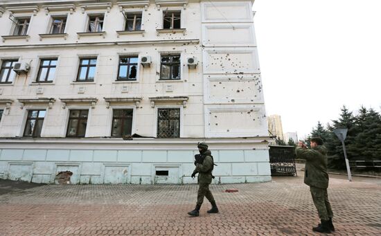 Russia Ukraine Military Operation Donetsk Shelling
