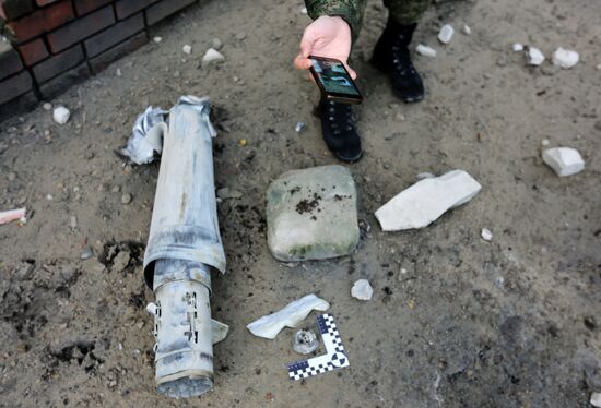 Russia Ukraine Military Operation Donetsk Shelling