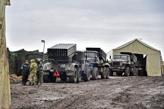 Russia Ukraine Military Operation Repair Base