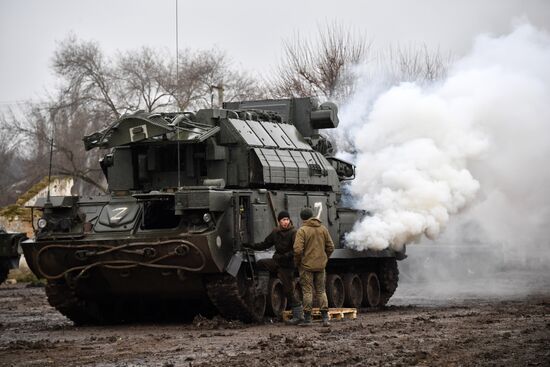 Russia Ukraine Military Operation Repair Base