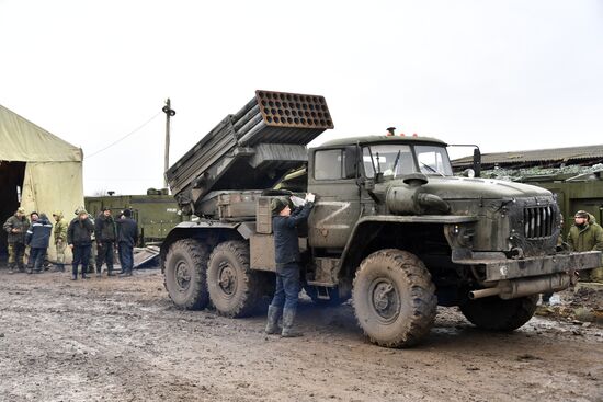 Russia Ukraine Military Operation Repair Base