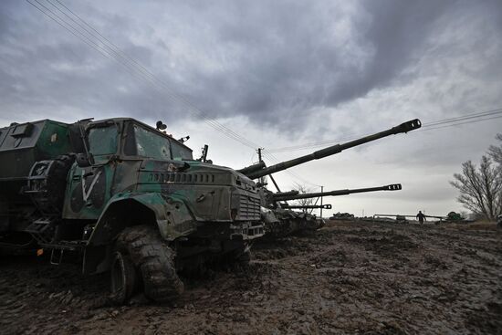 Russia Ukraine Military Operation Repair Base