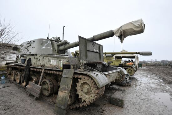 Russia Ukraine Military Operation Repair Base