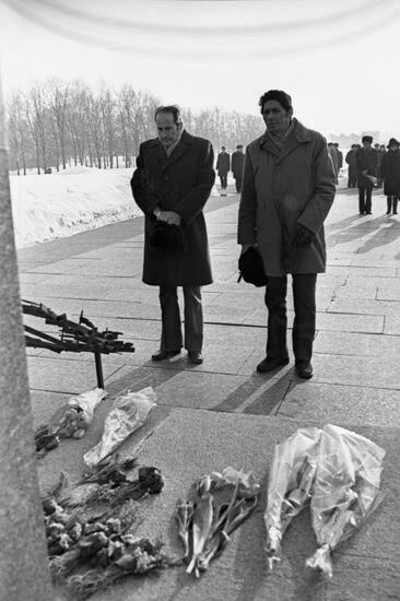 Delegation from Bolivia in Leningrad