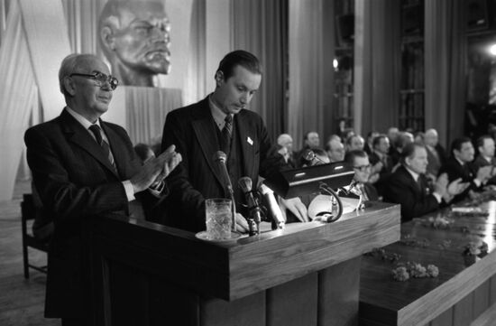 Delegation of Communist Party of Czechoslovakia visits Riga