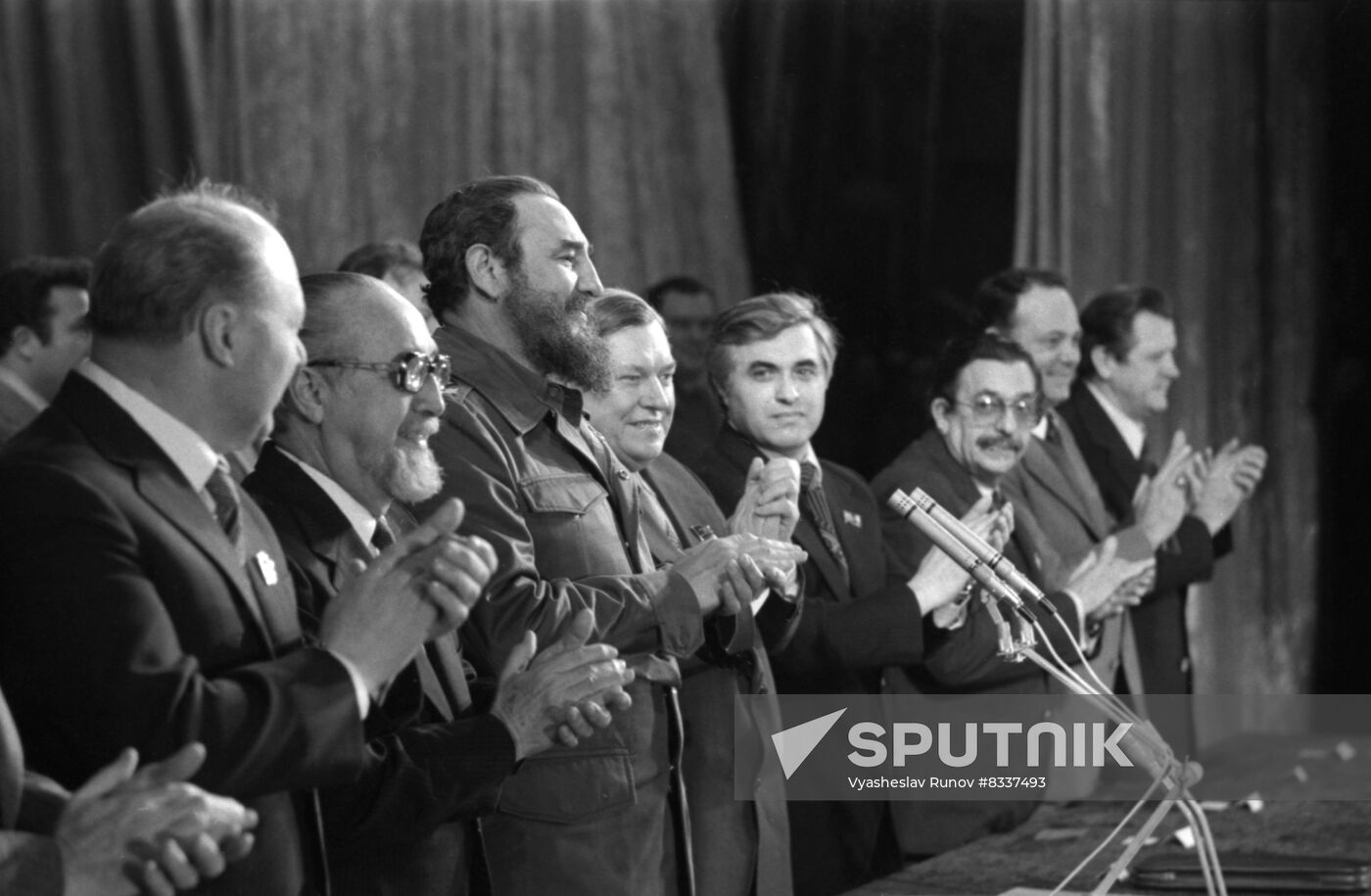 Cuban Communist Party's delegation in Odessa