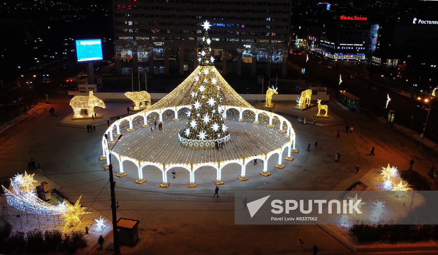 Russia Regions New Year Season Preparations