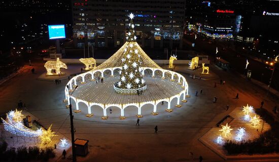 Russia Regions New Year Season Preparations