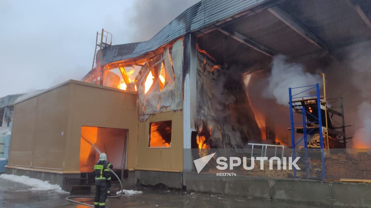 Russia Shopping Mall Fire