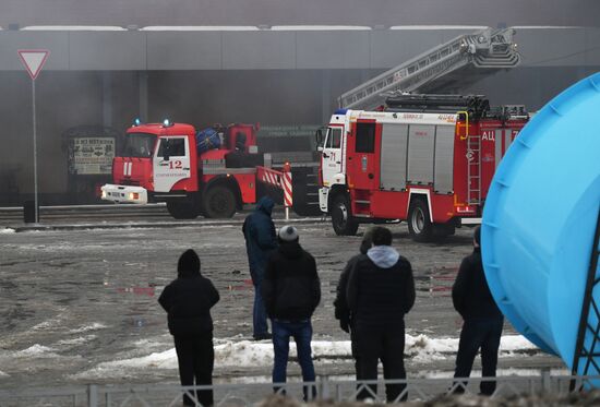 Russia Shopping Mall Fire