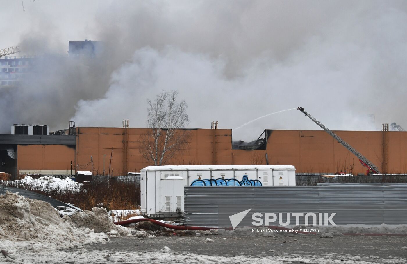Russia Shopping Mall Fire