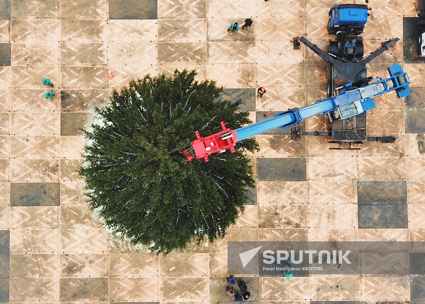 Russia New Year Festive Season Preparations