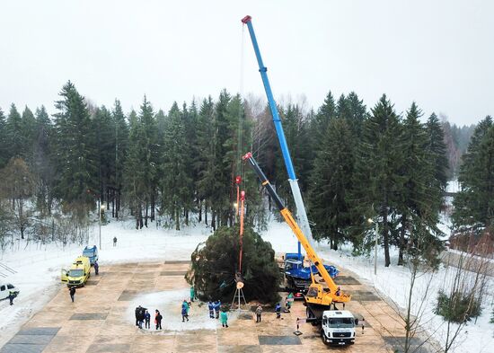 Russia New Year Festive Season Preparations