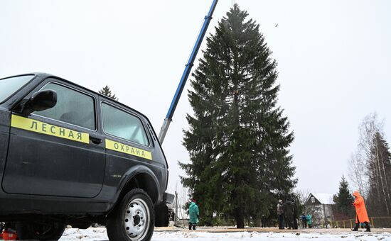 Russia New Year Festive Season Preparations