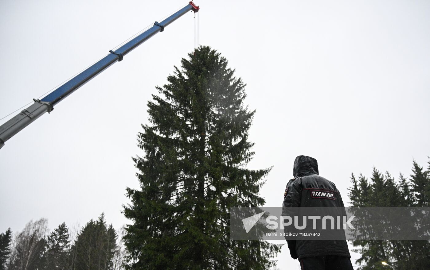 Russia New Year Festive Season Preparations