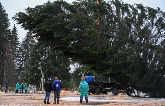 Russia New Year Festive Season Preparations