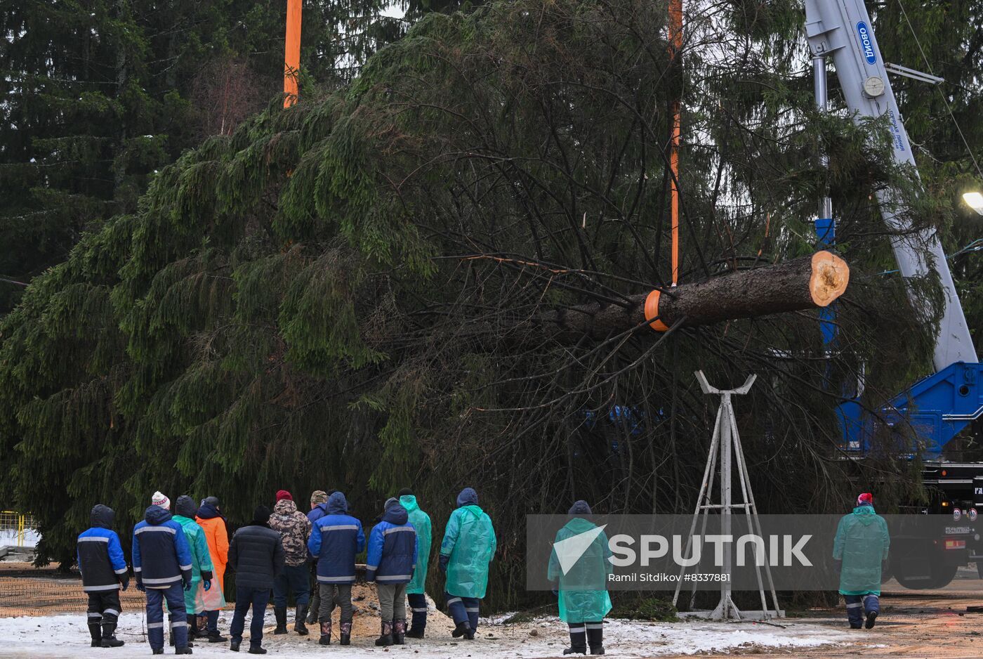 Russia New Year Festive Season Preparations