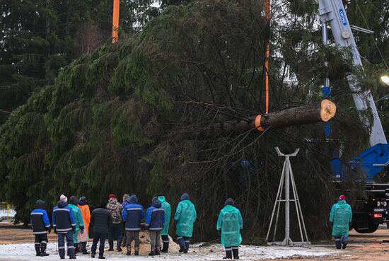 Russia New Year Festive Season Preparations