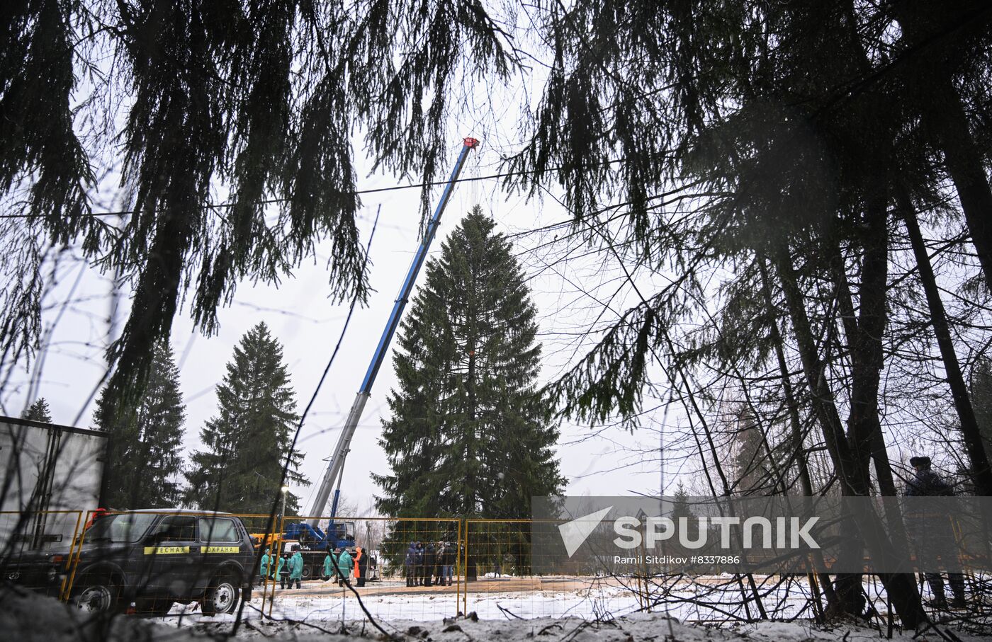 Russia New Year Festive Season Preparations