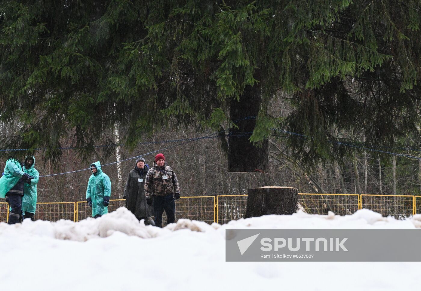 Russia New Year Festive Season Preparations