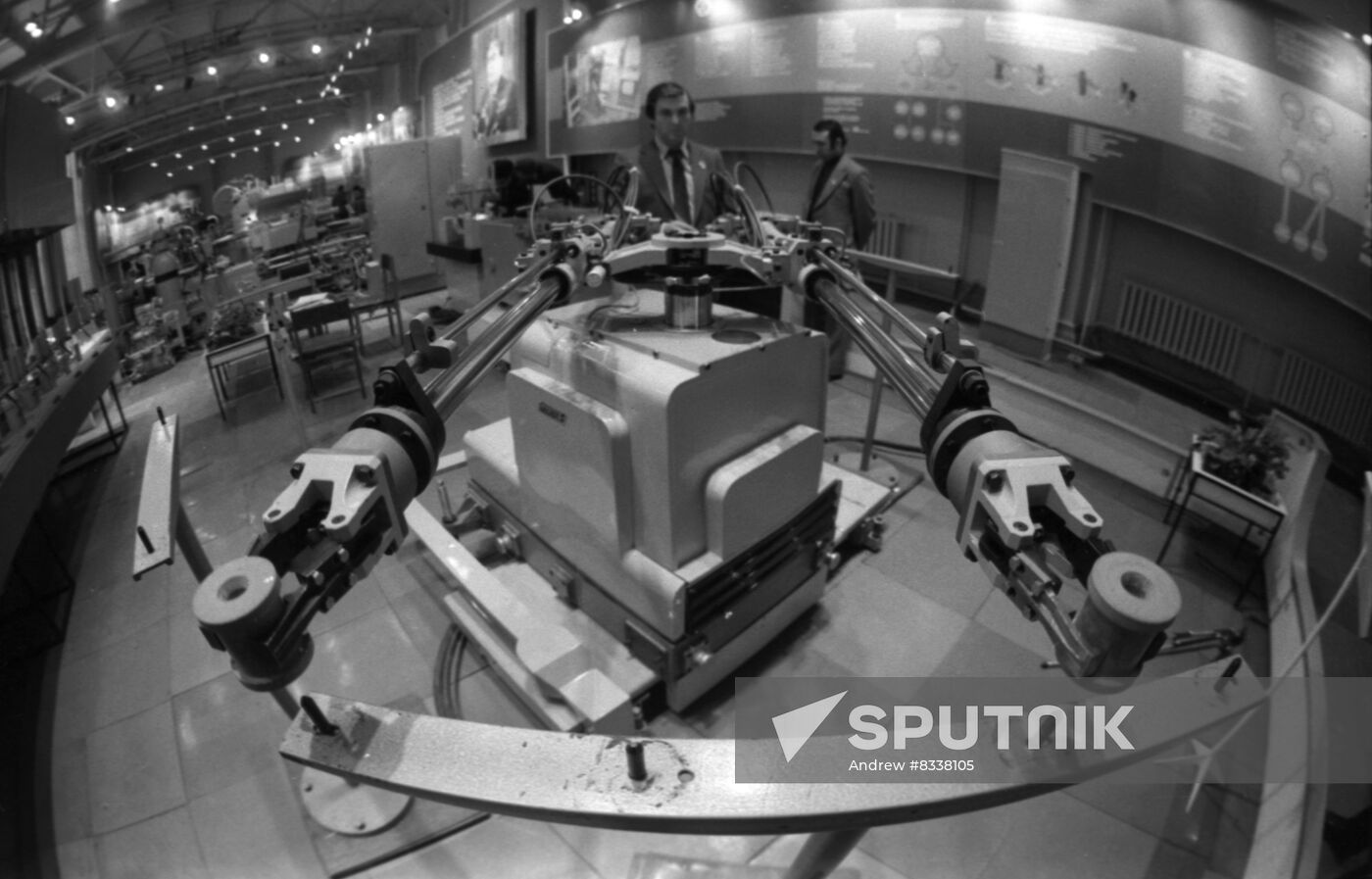 Exhibition of robotics at USSR VDNKh