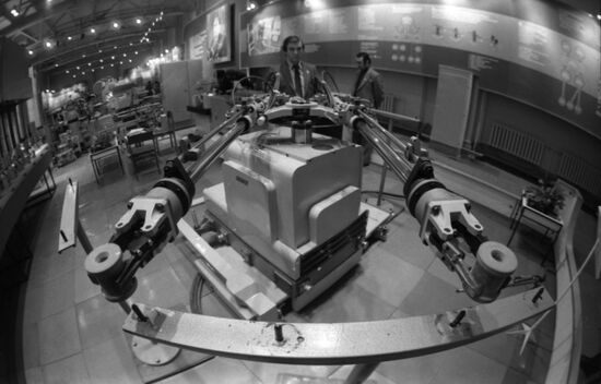 Exhibition of robotics at USSR VDNKh
