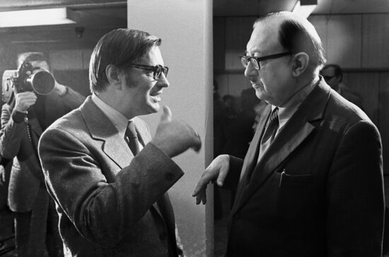Biologist and teacher Ivan Zverev and astronomer Boris Vorontsov-Velyaminov