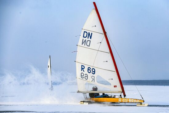 Russia Ice Sailing Competitions