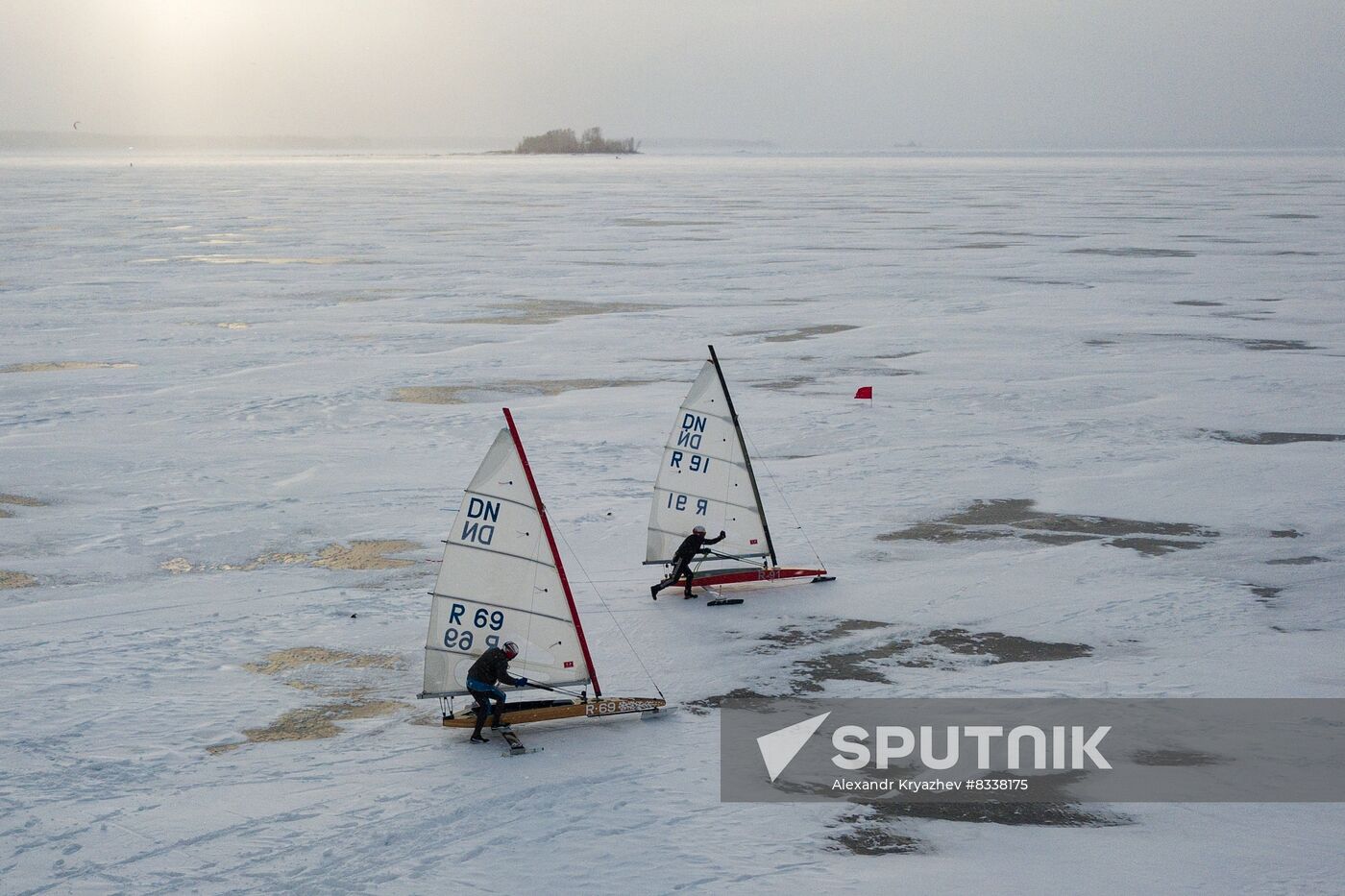 Russia Ice Sailing Competitions