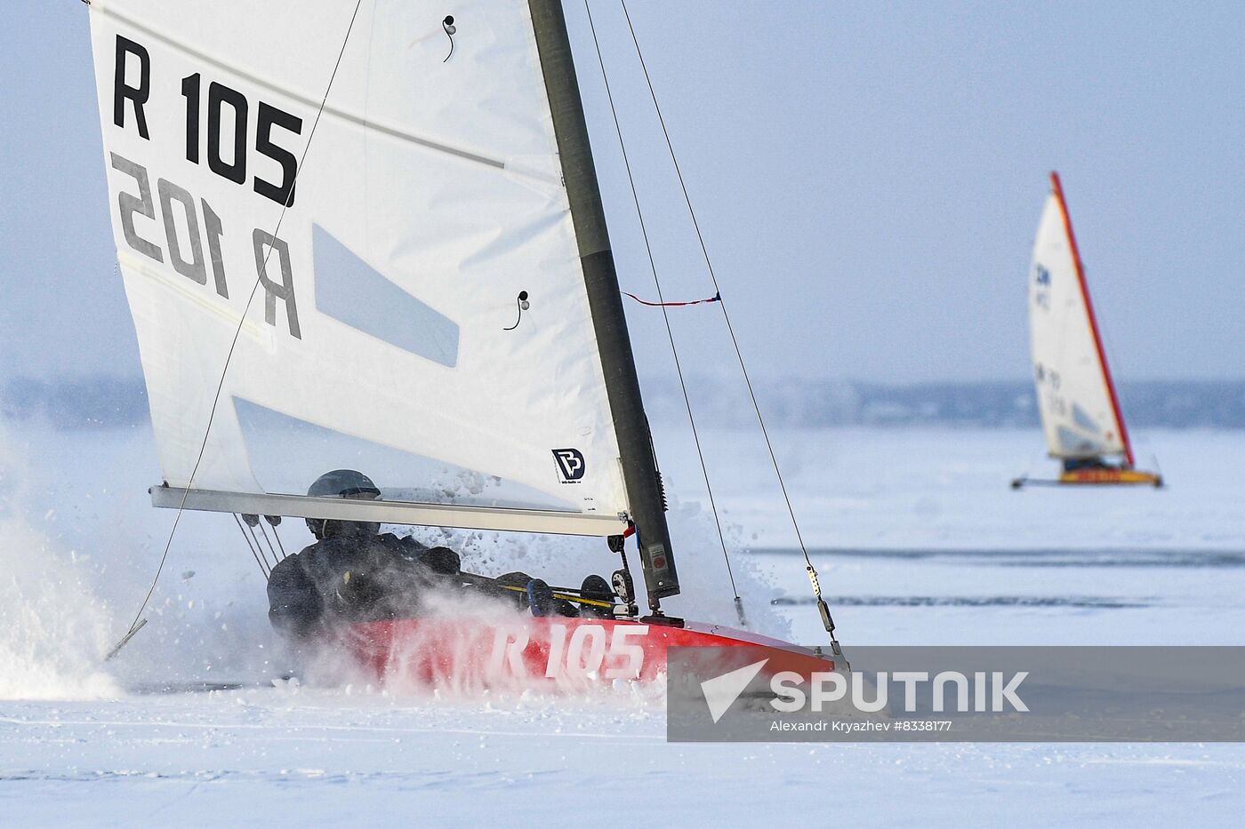 Russia Ice Sailing Competitions