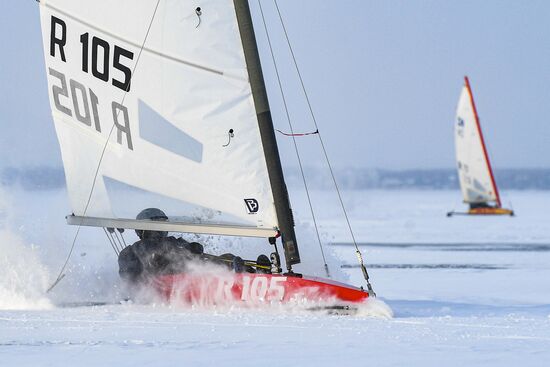 Russia Ice Sailing Competitions