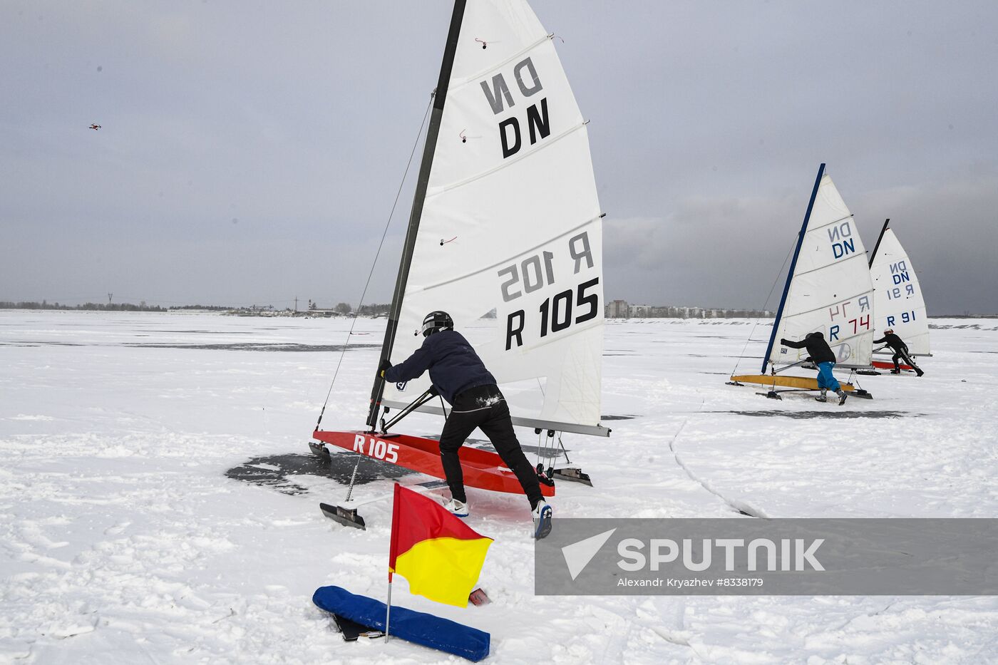 Russia Ice Sailing Competitions