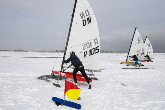 Russia Ice Sailing Competitions