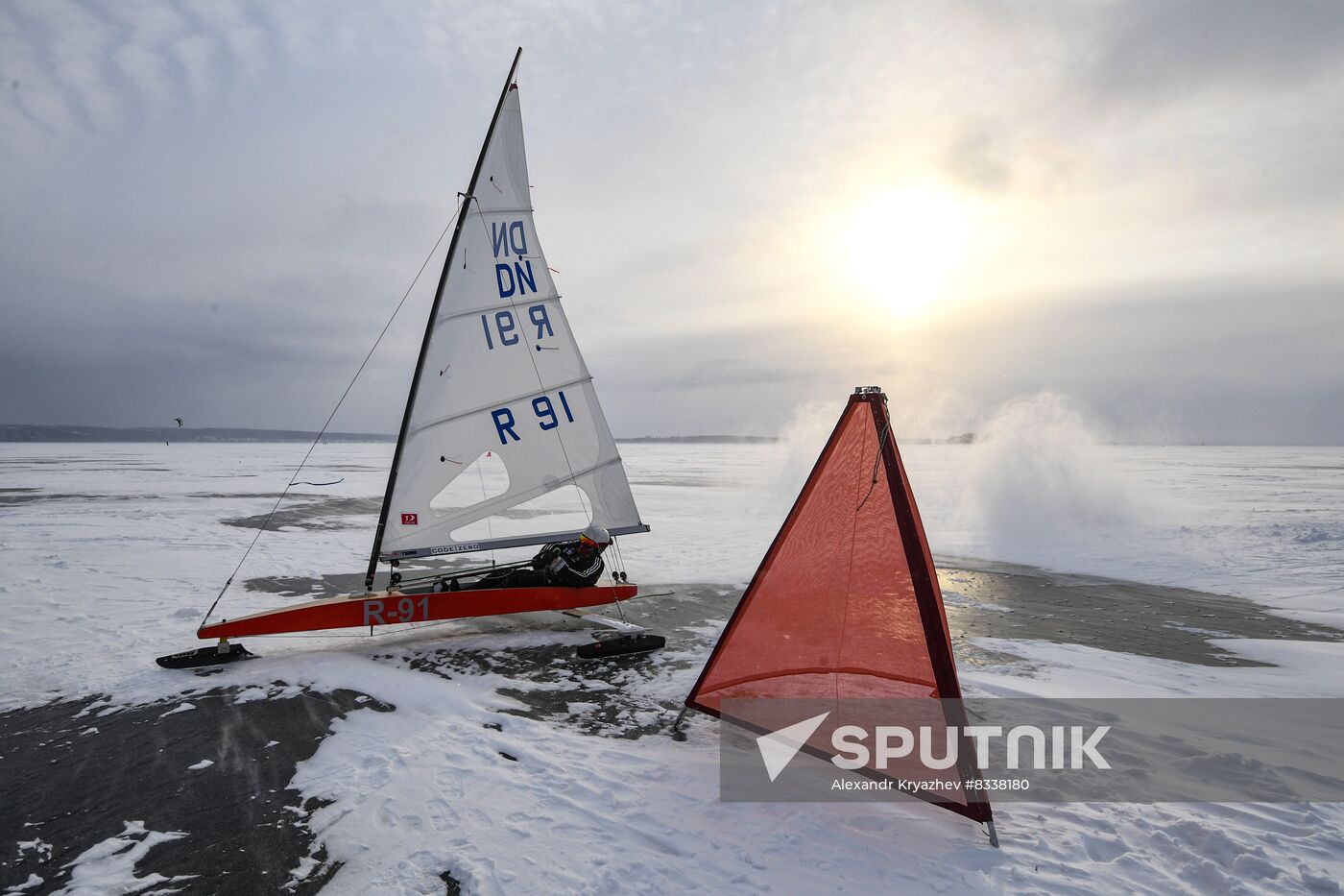 Russia Ice Sailing Competitions