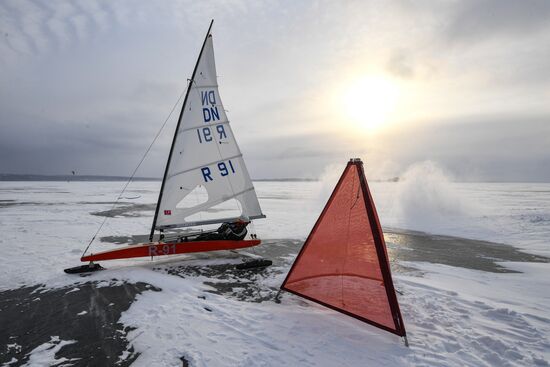 Russia Ice Sailing Competitions