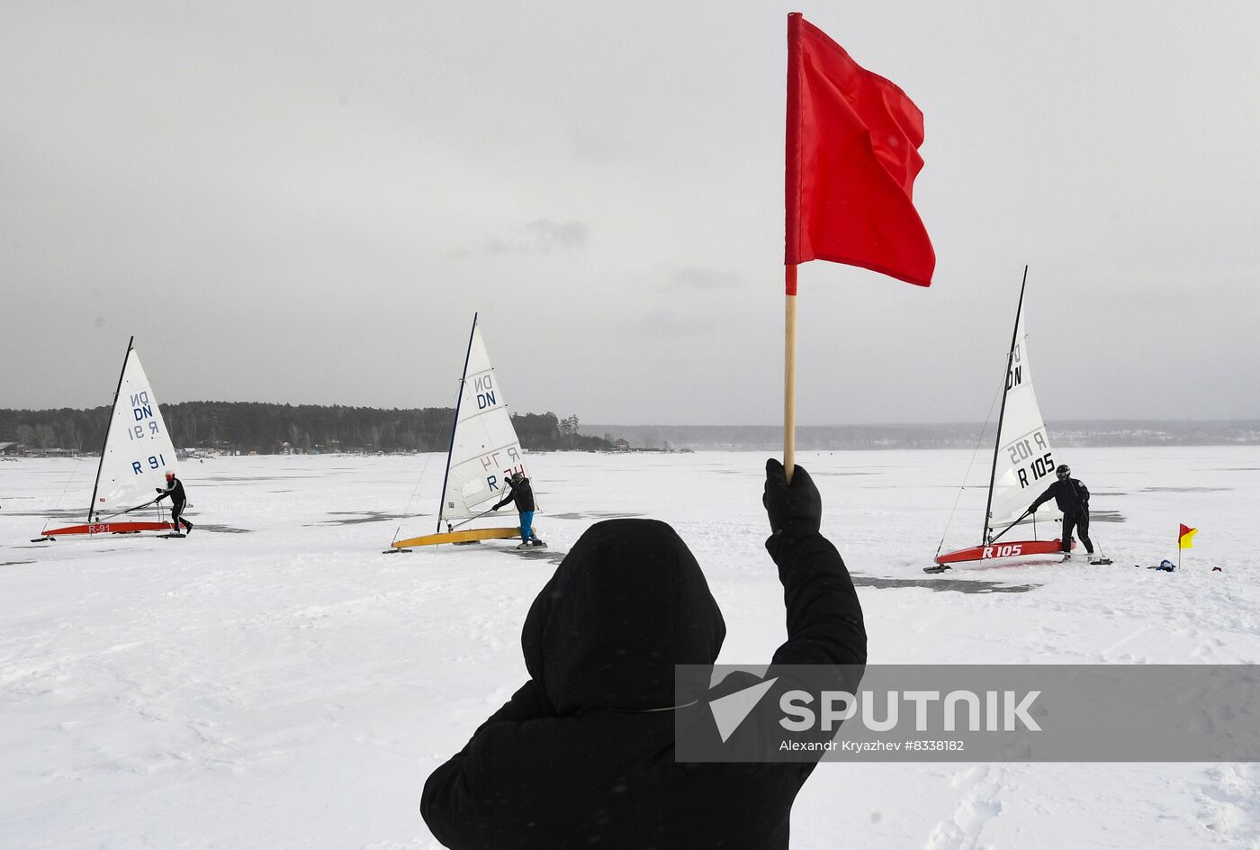 Russia Ice Sailing Competitions