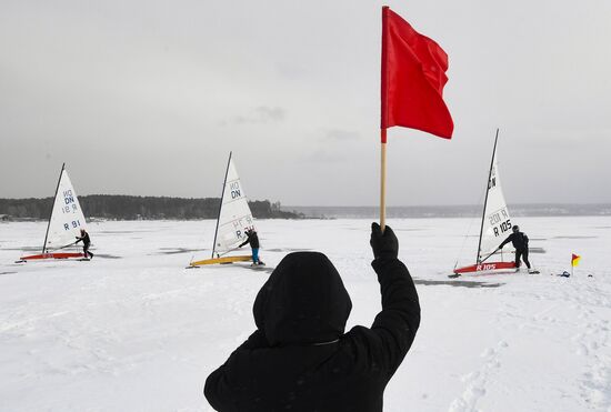 Russia Ice Sailing Competitions