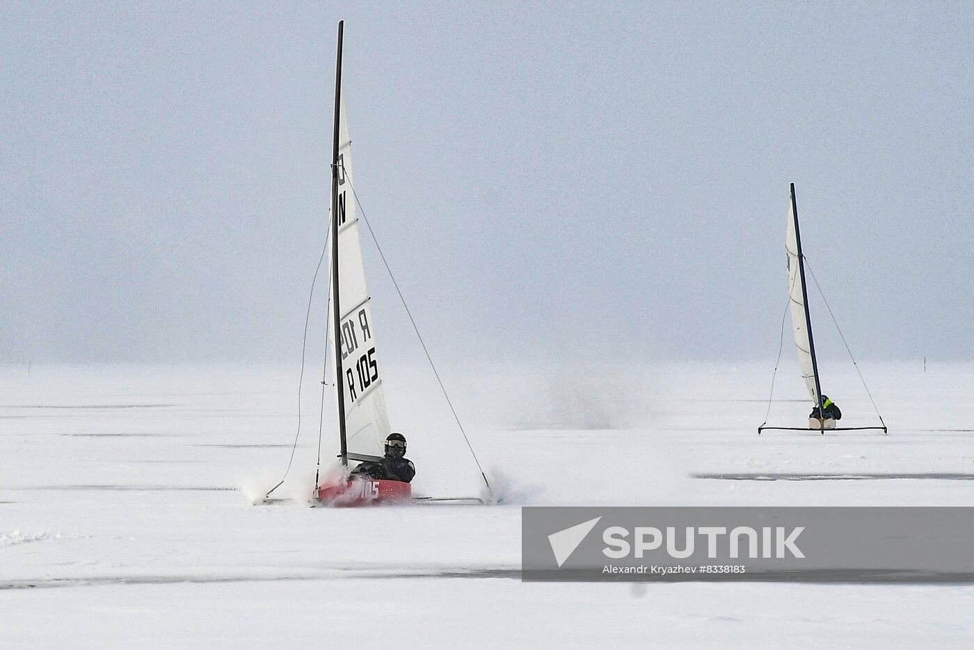 Russia Ice Sailing Competitions